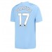 Cheap Manchester City Kevin De Bruyne #17 Home Football Shirt 2023-24 Short Sleeve